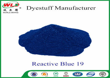 Bột nhuộm thân thiện với môi trường Phản ứng Brill Blue WRE C I Blue 19 100% Sức mạnh