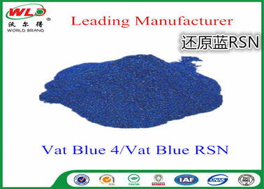 Thuốc nhuộm bông Màu xanh Thuốc nhuộm Rsn Vat Màu xanh 4 Hóa chất được sử dụng trong ngành dệt nhuộm