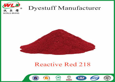 Hóa chất hữu cơ Quần áo Polyester Thuốc nhuộm C I Red 218 Reactive Red P-6B
