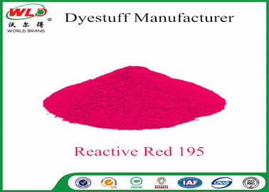 Thuốc nhuộm vải dạng bột Red WBE C I Red 195 Thuốc nhuộm hoạt tính Độ bền cao