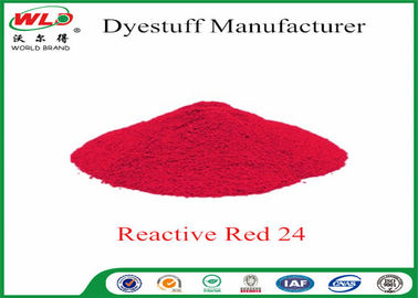 ISO9001 Màu quần áo Thuốc nhuộm Quần áo tự nhiên Thuốc nhuộm C I Red 24 Màu đỏ phản ứng P-2B